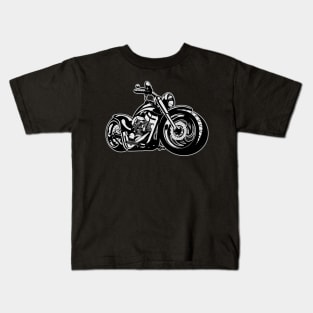 Cartoon Motorbike Kids T-Shirt